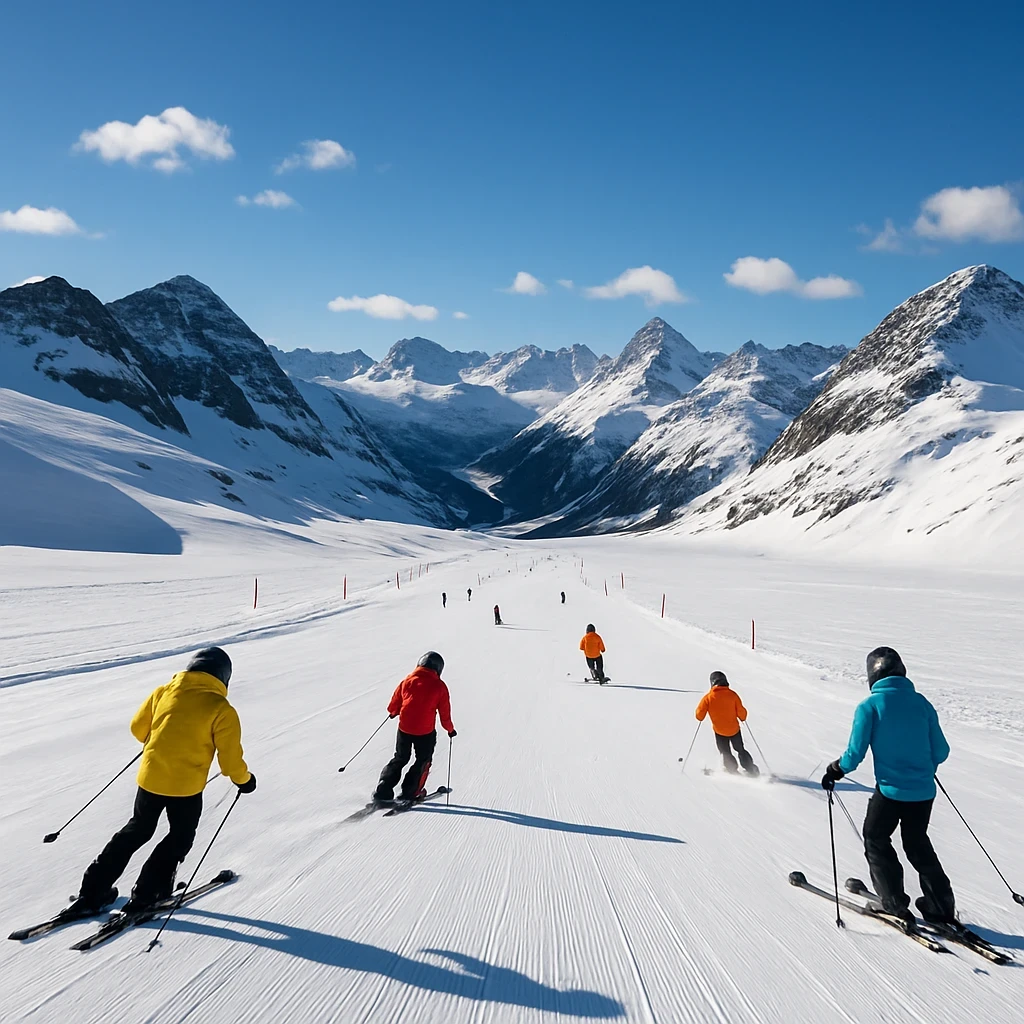 Dlaczego warto wybrać lodowiec na narty?